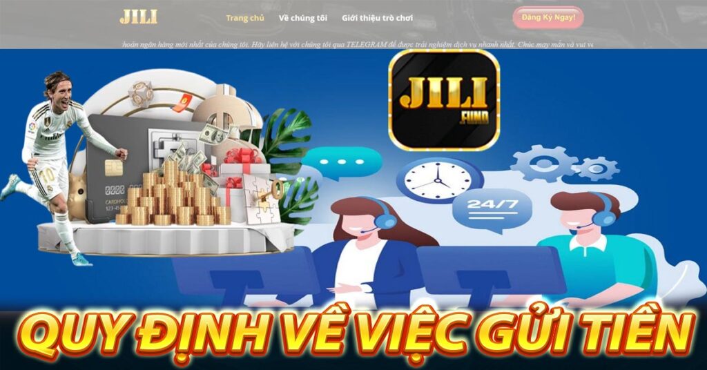 Quy định về việc gửi tiền